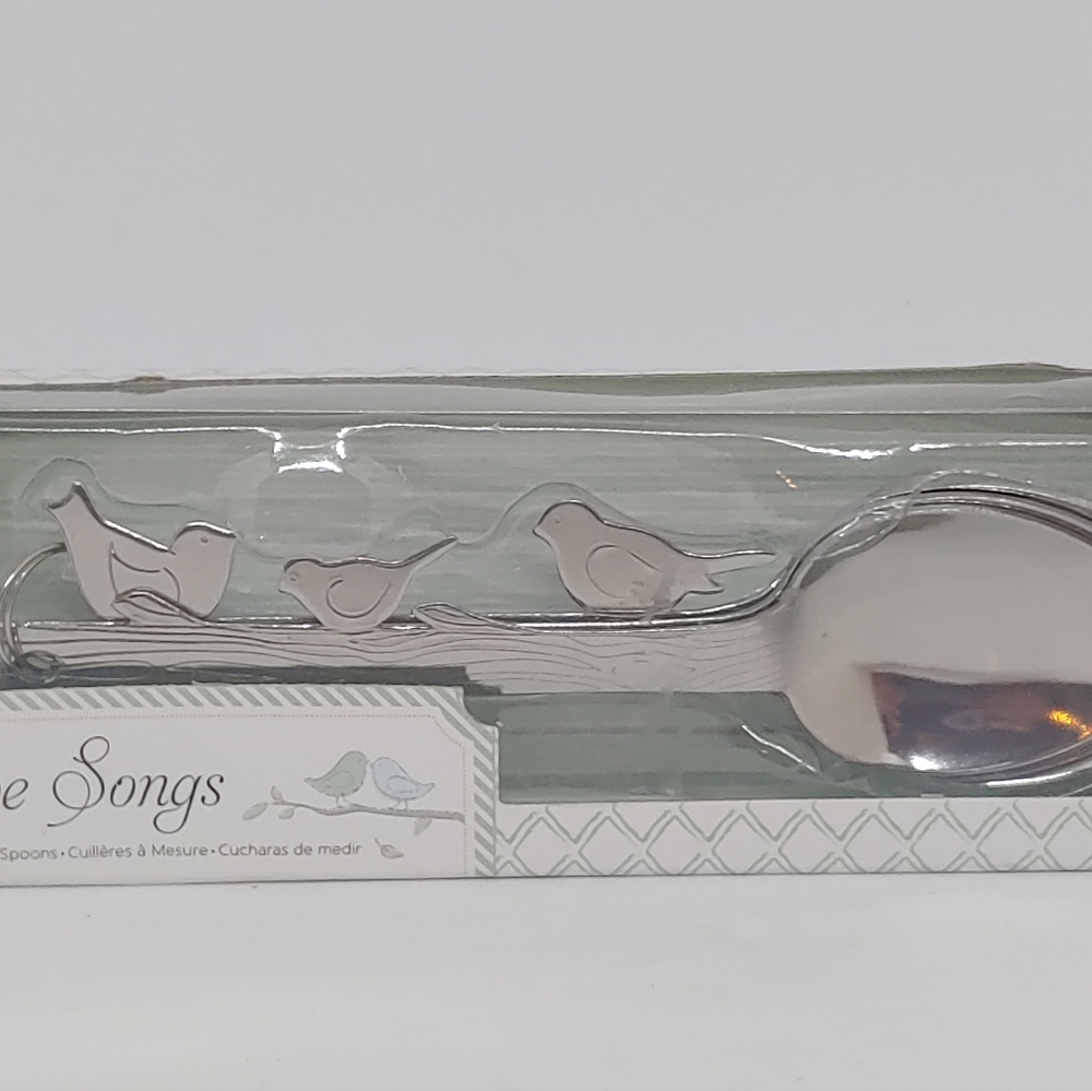 Kate Aspen Bird Measuring Spoons New